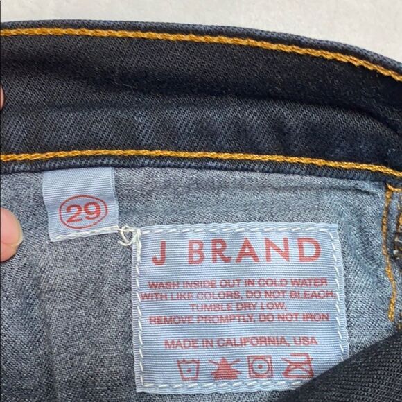 J brand straight leg dark wash jeans size 29 - Picture 8 of 10